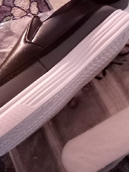 Casual Slip-On Loafers in Black and Gray by Unbranded main image 7